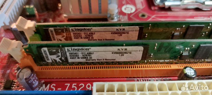 Комплект socket 775 + cpu + ddr2