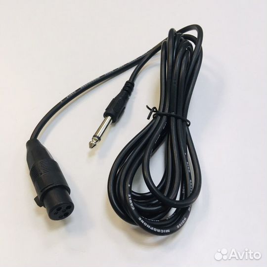 Проводной микрофон,чёрный Ritmix 130