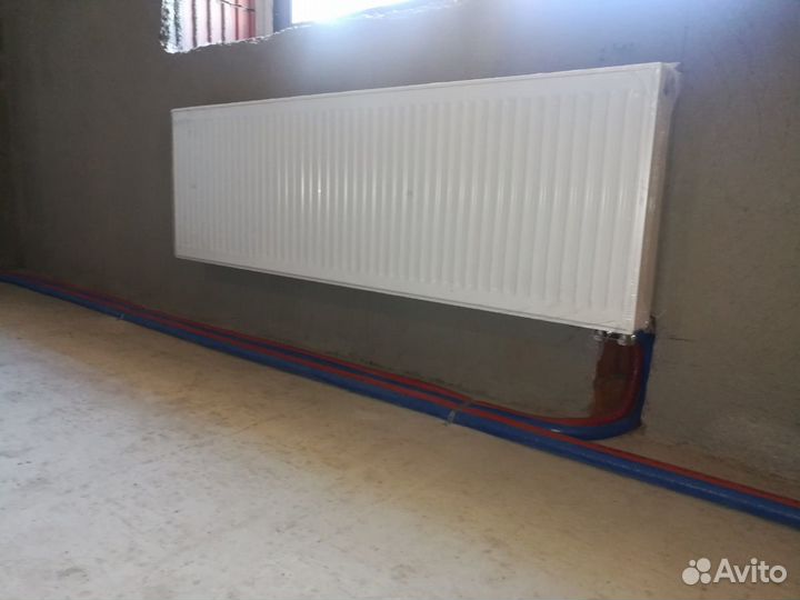 Монтаж отопления, водоснабжения, тёплых полов