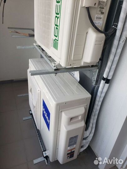 Монтаж кондиционера под ключ продажа закладка трас