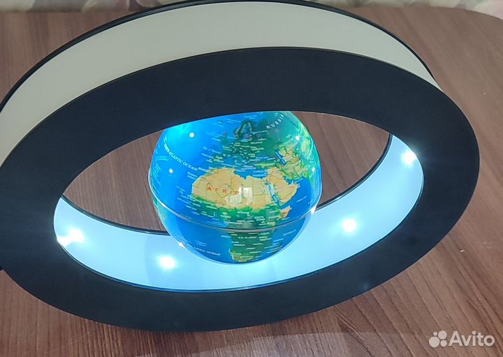 Левитирующий глобус светильник ночник