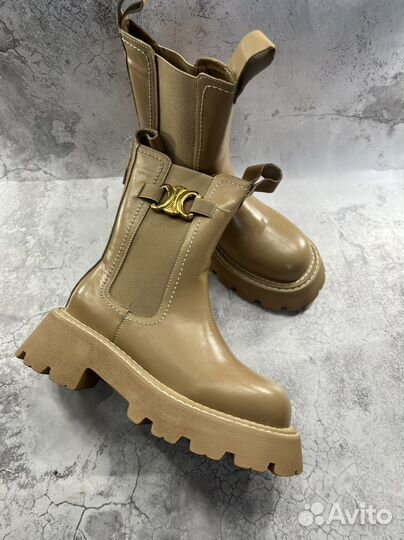 Ботинки женские натуральная кожа