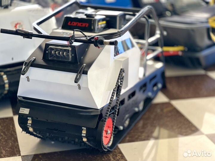 Мотобуксировщик Бурлак Эко 15 л.с