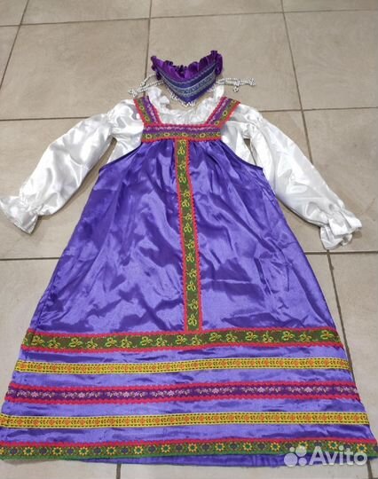 Костюм Русский народный 5-8 л. Прокат