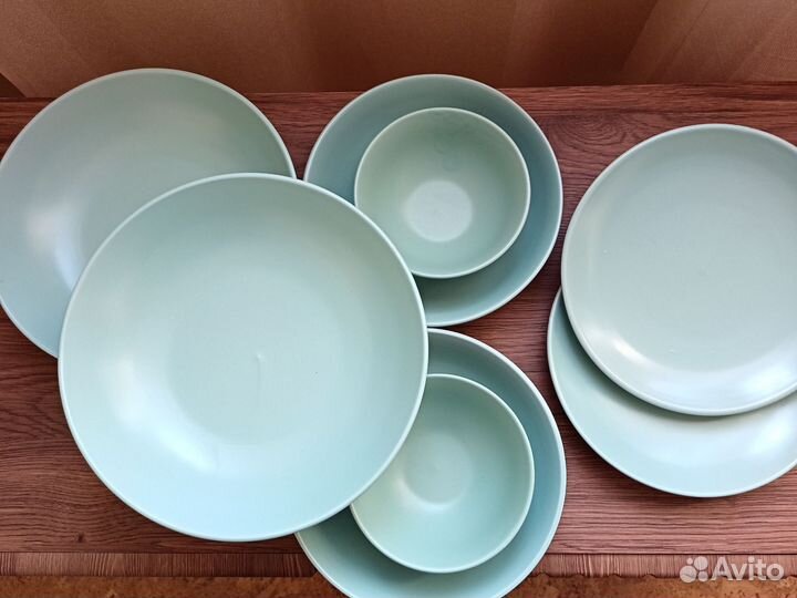 Новый Набор столовой посуды тарелки