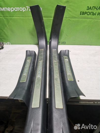 Накладка на порог Toyota Harrier GSU30W 2GR FE