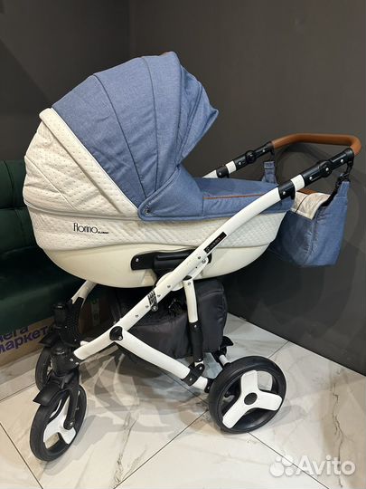 Коляска 3 в 1 Coletto Florino Carbon