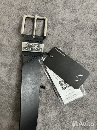 Ремень мужской Armani Exchange из натуральной кожи