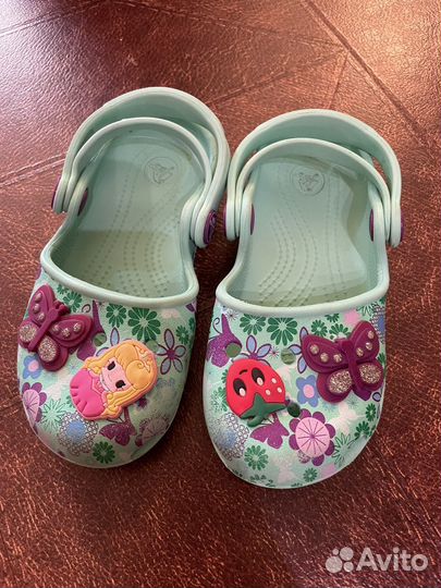 Crocs на девочку c10 р.27