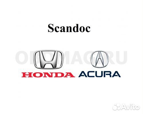 Программный модуль Acura, Honda для Scandoc