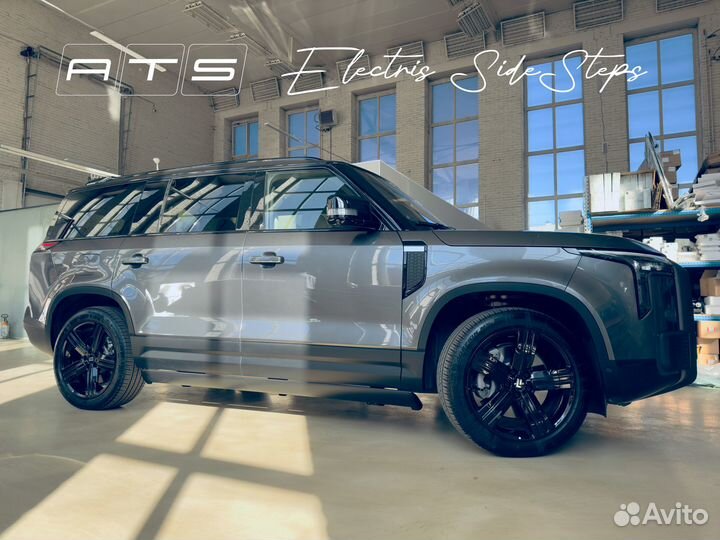 Выдвижные пороги ATS на Polar Stone (Jishi)