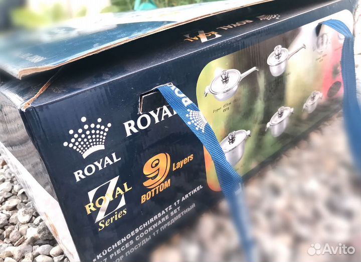 Новый набор кастрюль Royal Z