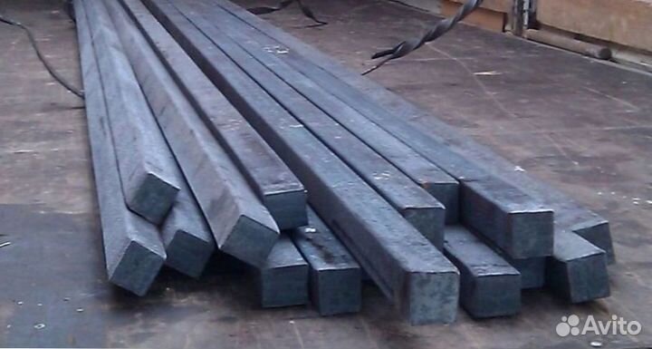 Квадрат литой металлический