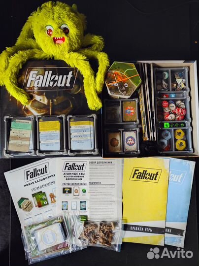 Fallout настольная игра + дополнения