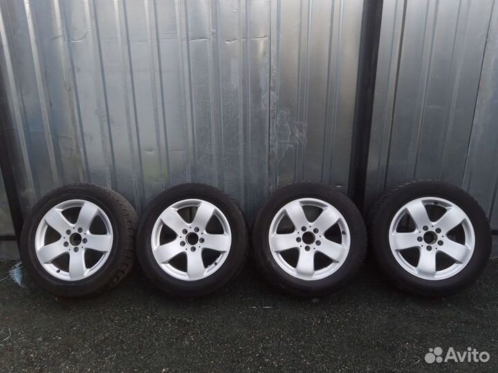 Колеса в сборе Mercedes 225/55 r16 зима