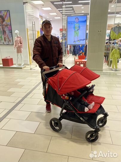 Коляска для двойни valco baby