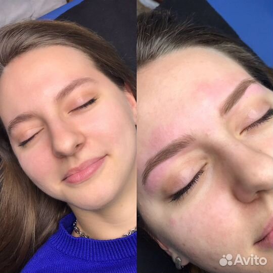 Ламинирование ресниц и бровей