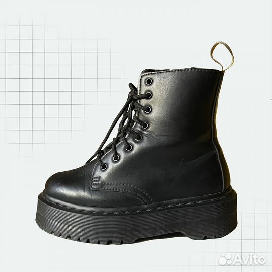 Dr. Martens ботинки из экокожи