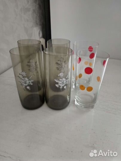 Стакан высокий б/у
