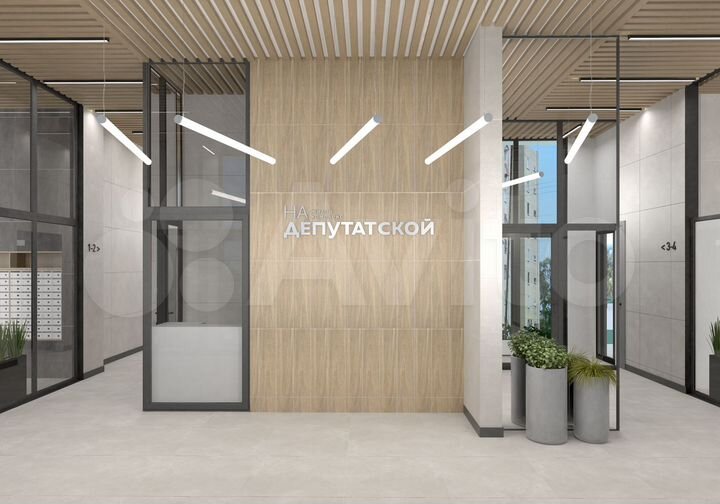 2-к. квартира, 65,4 м², 15/25 эт.