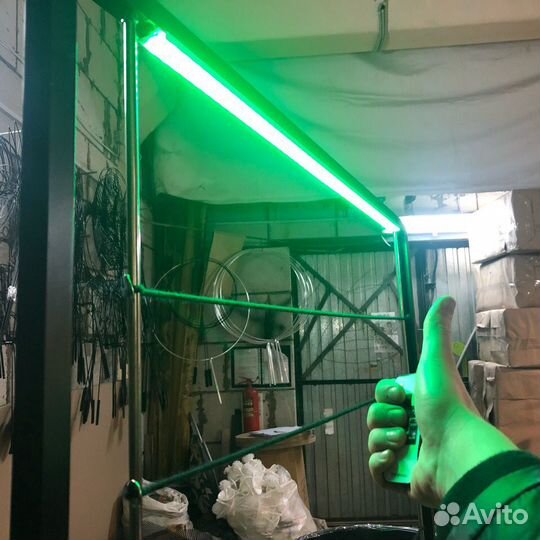 Рама с подсветкой, шмп (пузыри на плоскости)