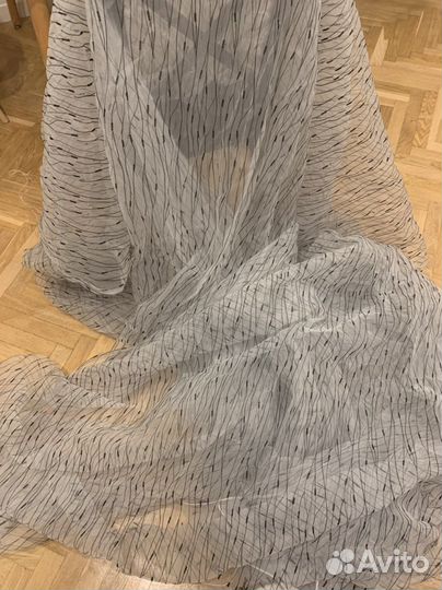 Шторы тюль с вышивкой