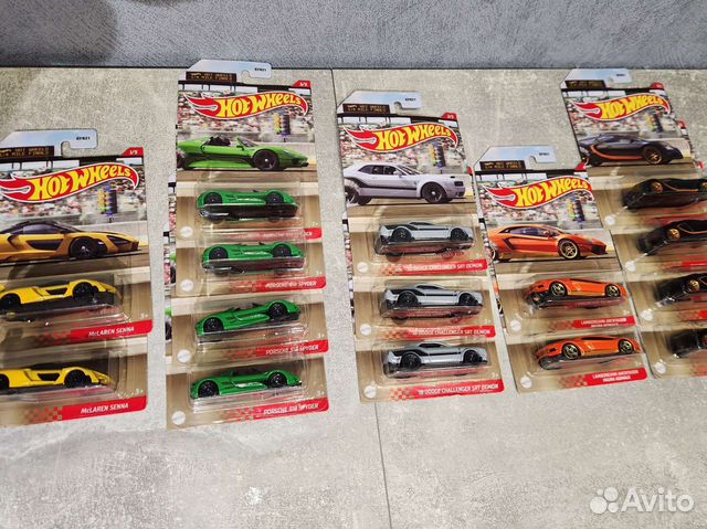 Машинки Hot wheels 1/4мили