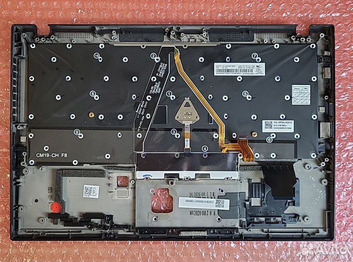 Топкейс X1 Carbon 7th 8th 2019 2020 wlan