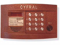 Цифрал CCD-2094.1/рк вызывная панель аудиодомофона