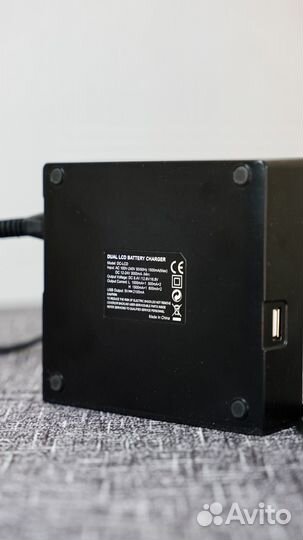 Зарядка для 2х аккумуляторов canon lp-e6n