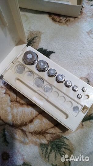 Набор гирек для весов СССР