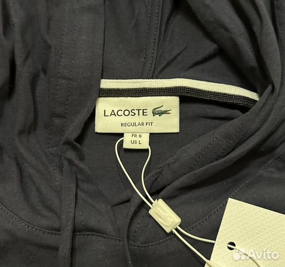 Худи мужское lacoste новое оригинал