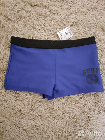 Плавки для купания синие