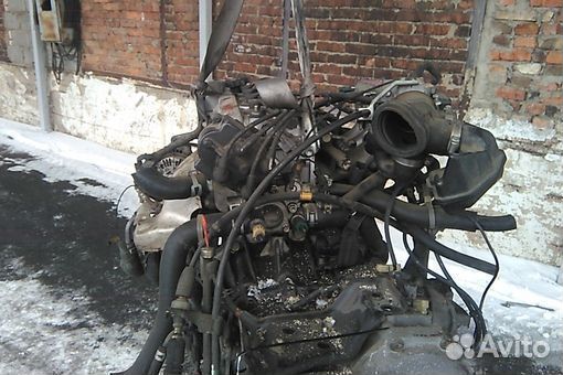 Двигатель в сборе двс toyota carina AT170 5A-FE 19