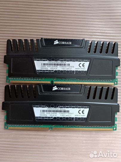 Оперативная память ddr3 8 gb corsair