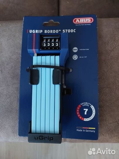 Замок сегментный 80см с кодом abus Bordo