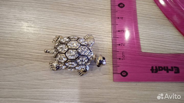 Брошь Черепаха