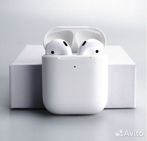 Беспроводные AirPods реплика белые,черные