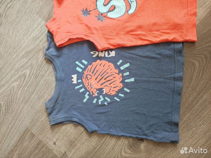 Майка летняя для мальчика 104-110-116