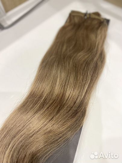 Натуральные волосы на заколках di biase hair 50/55
