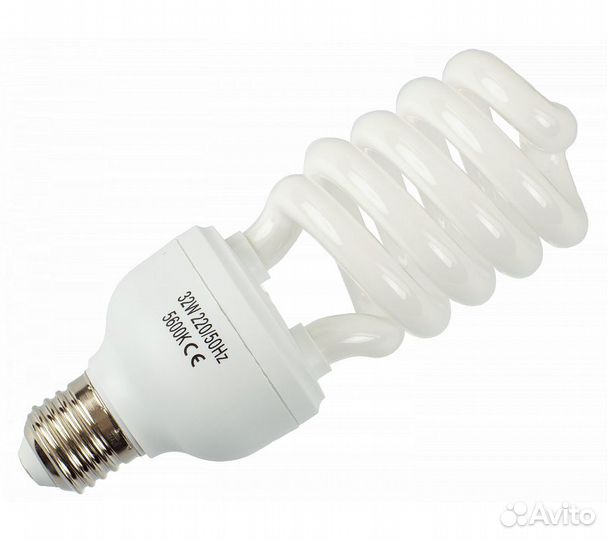 Лампа флюоресцентная Raylab 32Вт E27