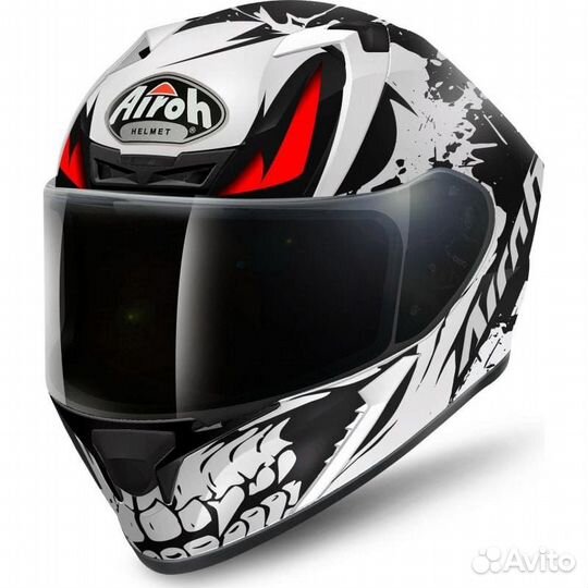Мотошлем airoh valor bone matt
