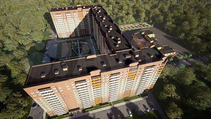 2-к. квартира, 47,4 м², 10/13 эт.
