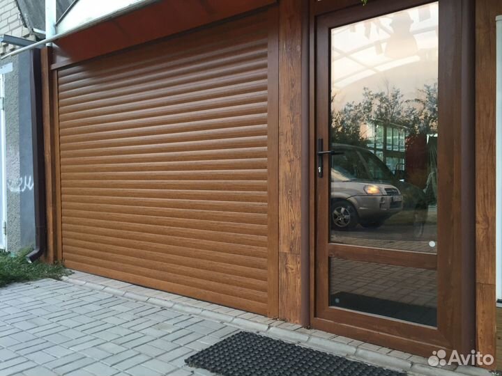 Рулонные ворота электрические