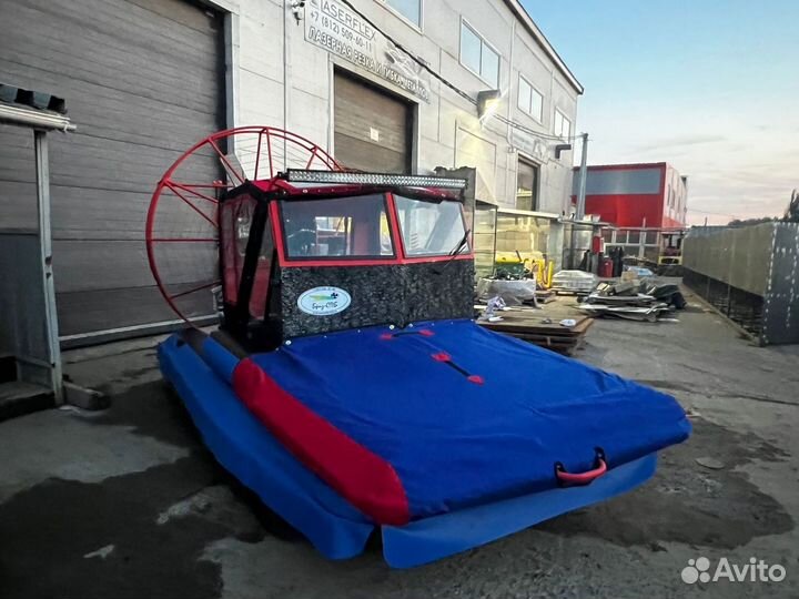 Аэролодка Бриз 120 км/ч по льду