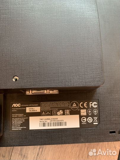 Монитор AOC 19