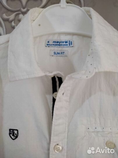 Рубашки на мальчика р-р 104