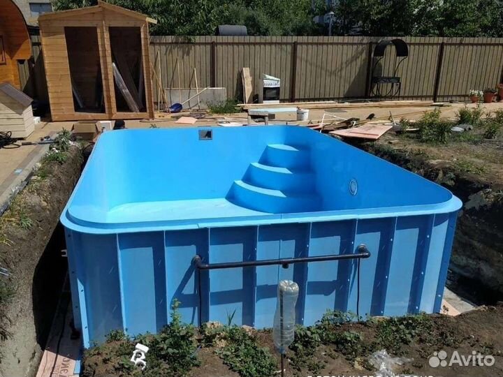 Бассейн из полипропилена