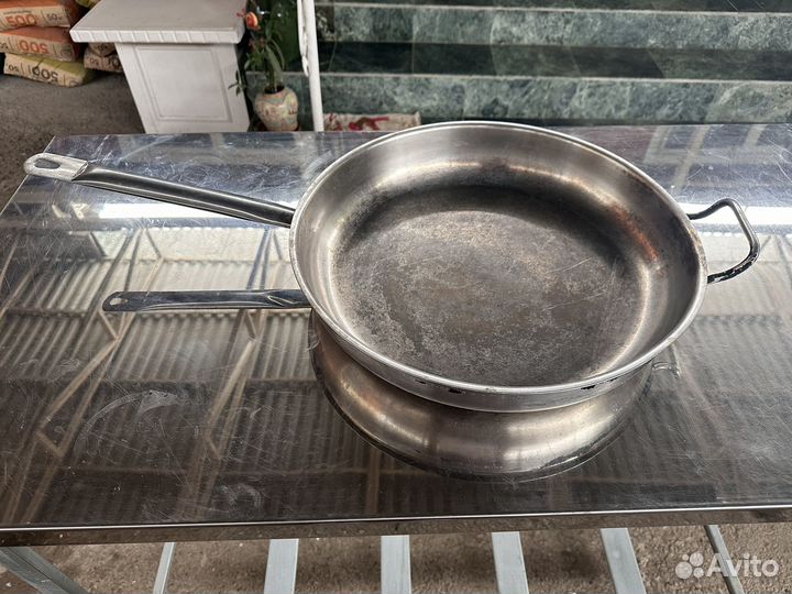 Сковорода из нержавейки 40 см