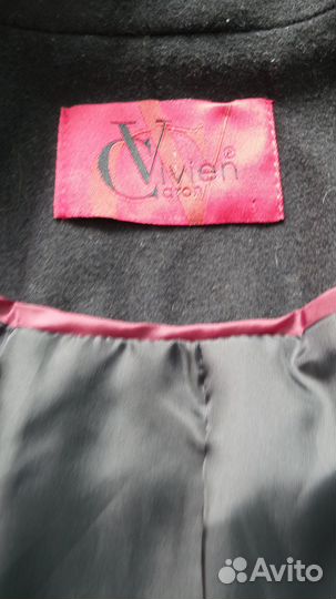 Пальто женское осеннее 44р.шерсть-30